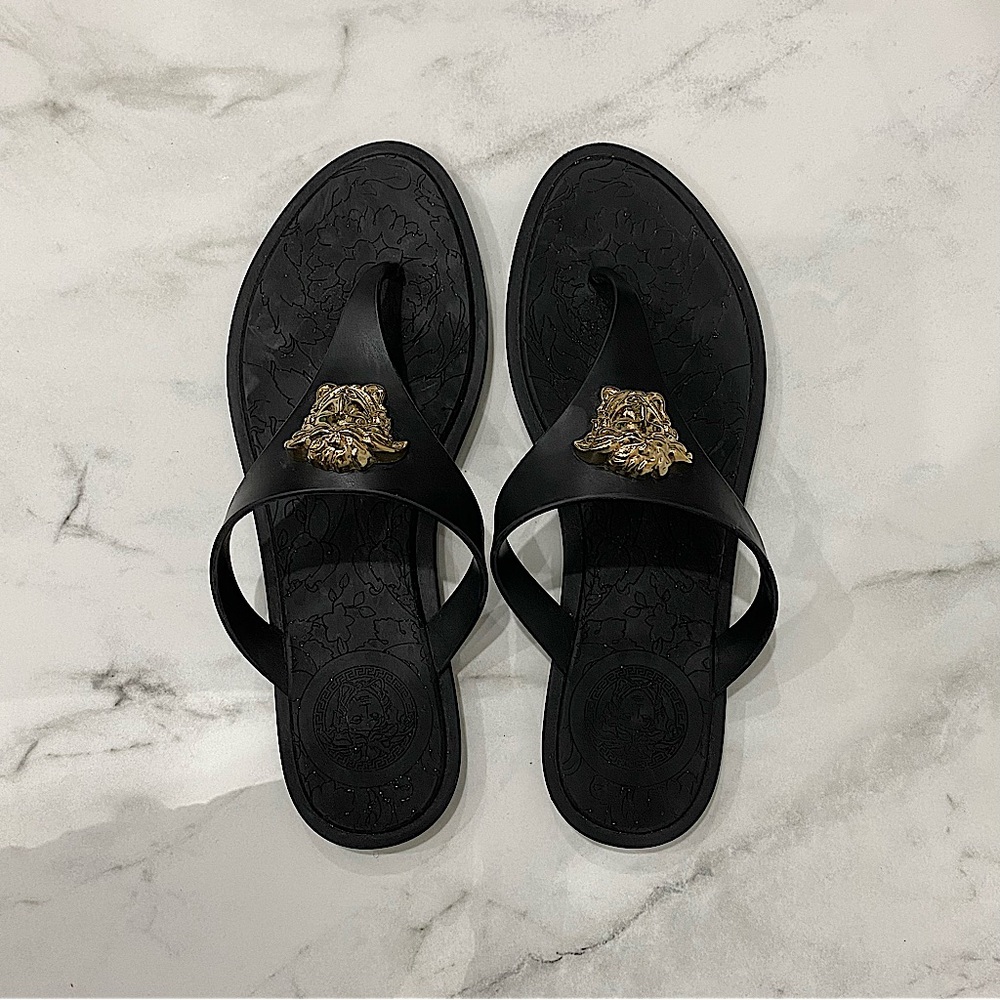 Authentic Versace Rubber Slides